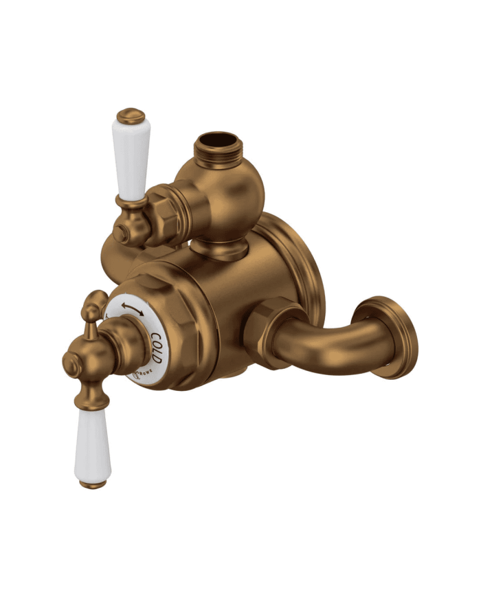Mitigeur douche thermostatique apparent Traditional - Perrin & Rowe