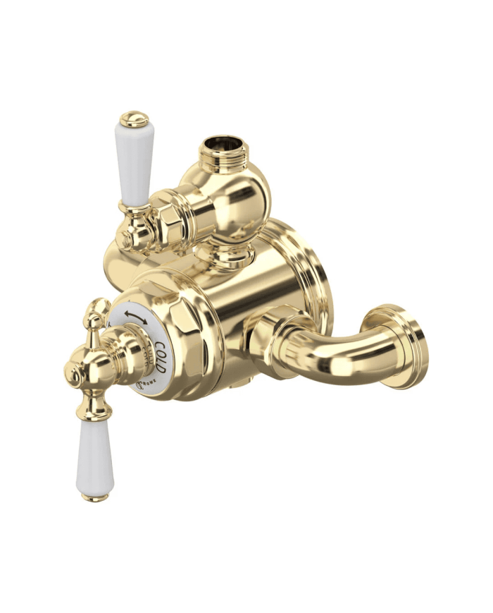 Mitigeur douche thermostatique apparent Traditional - Perrin & Rowe