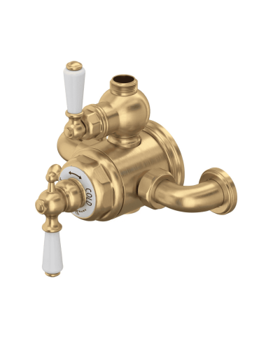 Mitigeur douche thermostatique apparent Traditional - Perrin & Rowe