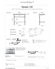 Lavabo Metallo 100 - Victoria + Albert
