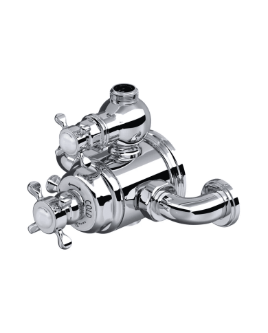Mitigeur douche thermostatique apparent Traditional - Perrin & Rowe