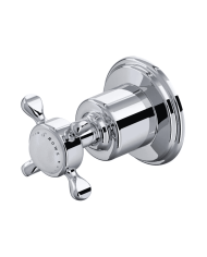 Robinet d'arrêt encastré 1/2" croisillons Traditional - Perrin & Rowe
