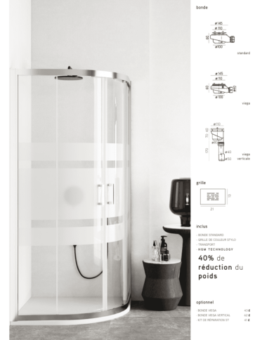 copy of Receveur de douche Newest - Mundilite