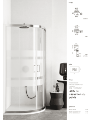 Receveur de douche Stylo Round - Mundilite