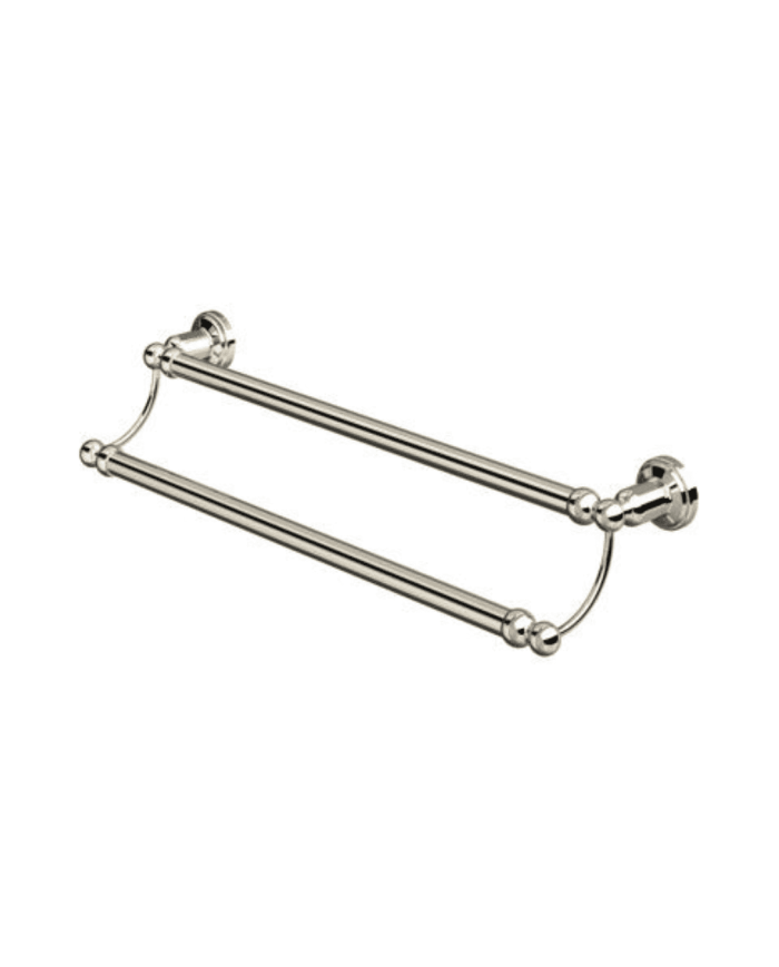 Porte-serviette double 495mm Traditional - Perrin & Rowe