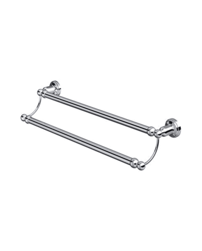 Porte-serviette double 495mm Traditional - Perrin & Rowe