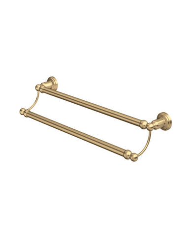 Porte-serviette double 495mm Traditional - Perrin & Rowe