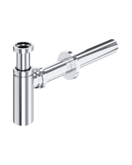 Siphon complet 1/4" droit - Perrin & Rowe