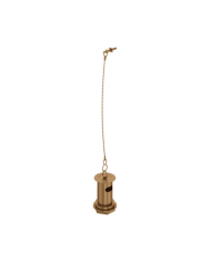 Bonde lavabo 1/4" à chainette et trop-plein - Perrin & Rowe