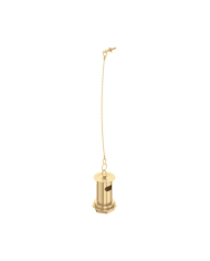 Bonde lavabo 1/4" à chainette et trop-plein - Perrin & Rowe