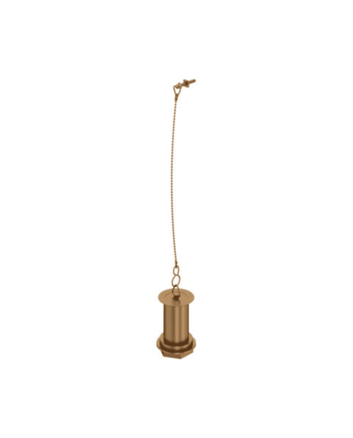 Bonde lavabo 1/4" à chainette - Perrin & Rowe