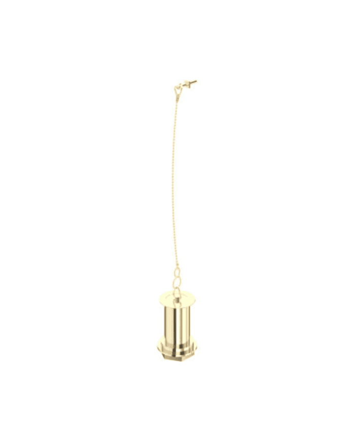 Bonde lavabo 1/4" à chainette - Perrin & Rowe