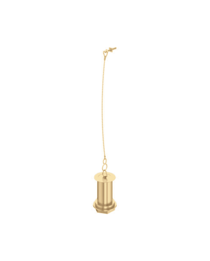 Bonde lavabo 1/4" à chainette - Perrin & Rowe