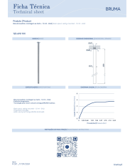 Bec pour lavabo vertical Breeze - Bruma