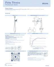 Robinet bidet/wc 180° Breeze - Bruma