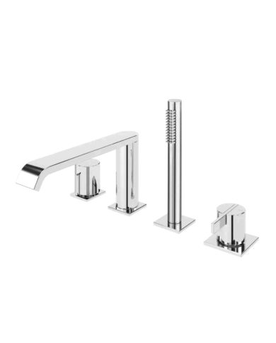 Mitigeur bain/douche 4 trous Breeze - Bruma