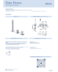 Mitigeur de douche sur plan Breeze - Bruma