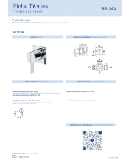 Mitigeur encastré 1 sortie Breeze - Bruma
