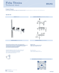 Mitigeur monocommande & kit douchette Breeze - Bruma