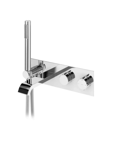 Mitigeur thermostatique encastré avec bec Breeze - Bruma
