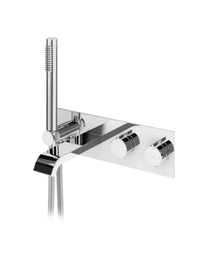 Mitigeur thermostatique encastré avec bec Breeze - Bruma