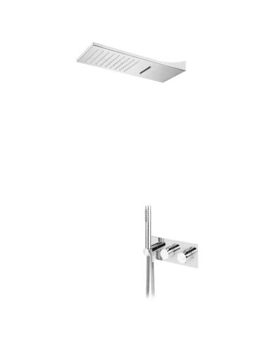 Thermostatique encastré douche cascade Breeze - Bruma