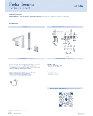 Mitigeur bain/douche 4 trous Adamastor - Bruma