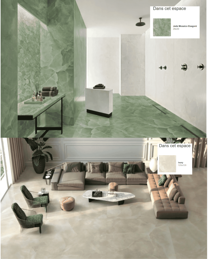 Collection Onyx carrelage - Energieker