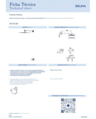 Kit de douche 1 Adamastor - Bruma