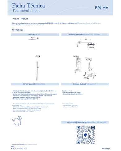 Kit de douche 2 Adamastor - Bruma