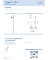 Mitigeur lavabo au sol Avalon - Bruma