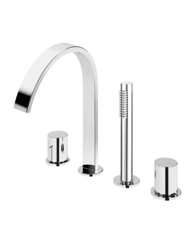 Mitigeur bain / douche 4 trous Avalon - Bruma