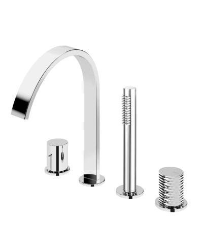 Mitigeur bain / douche 4 trous Avalon - Bruma
