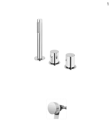 Kit bain / douche sur plan Avalon - Bruma