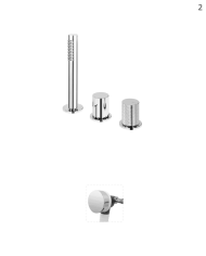 Kit bain / douche sur plan Avalon - Bruma