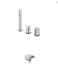 Kit bain / douche sur plan Avalon - Bruma