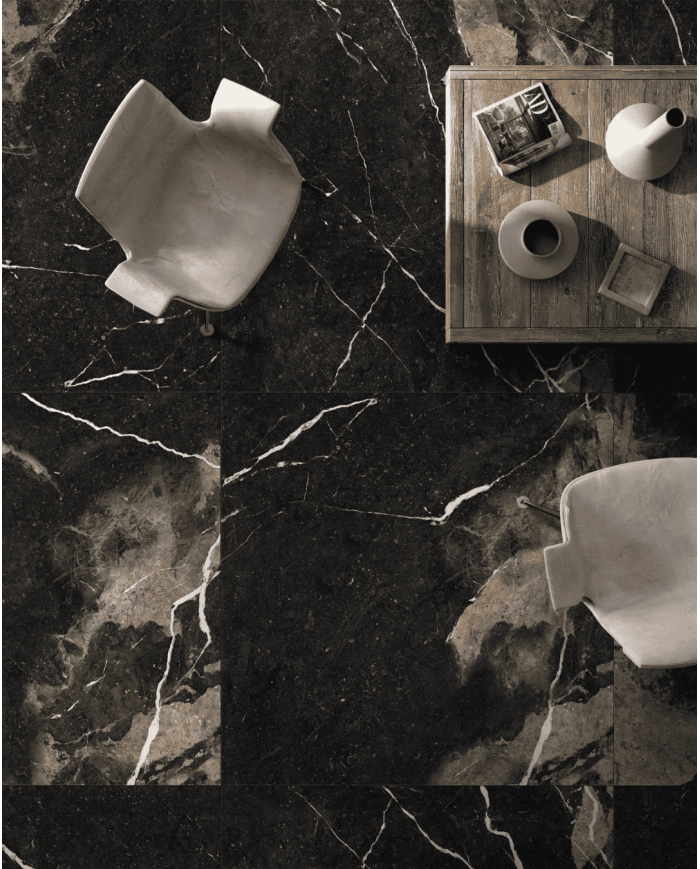 Collection Pierre Black carrelage - Energieker