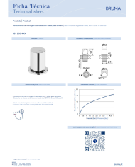 Mitigeur sur plan bain / douche Avalon - Bruma