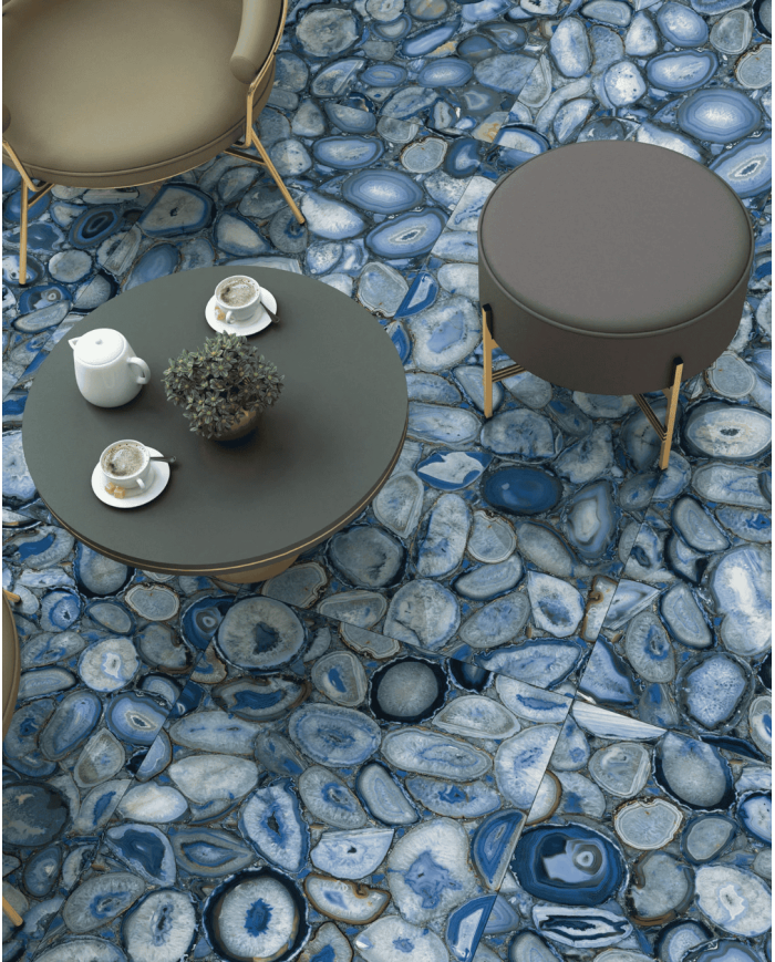 Collection Agatina Blue carrelage - Energieker