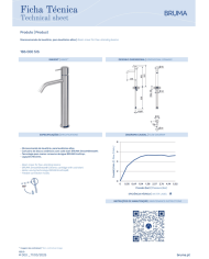 Mitigeur lavabo réhaussé X-Alpha - Bruma
