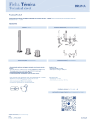 Mitigeur bain / douche 2 sorties X-Alpha - Bruma