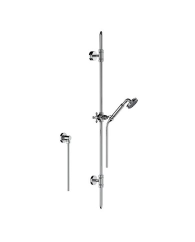 Sortie douche rail, flexible et douchette Zéphyr - Horus
