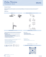 Kit de bain - douche X-Alpha 2 - Bruma