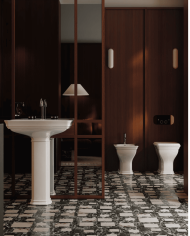 Lavabo avec colonne Civitas - The.artceram