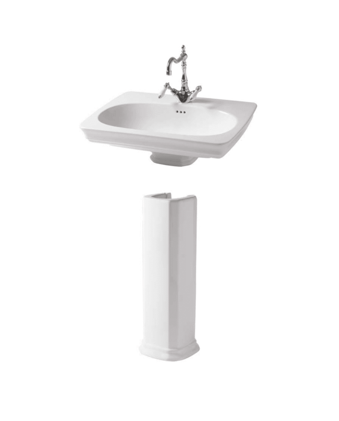 Lavabo avec colonne Civitas - The.artceram