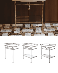 Lavabo avec colonne Civitas - The.artceram