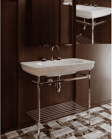 copy of Lavabo avec colonne Civitas - The.artceram
