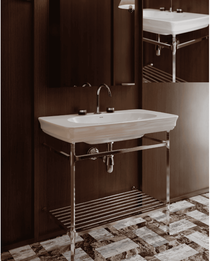 copy of Lavabo avec colonne Civitas - The.artceram