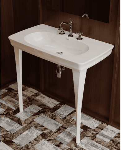 copy of Lavabo avec colonne Civitas - The.artceram