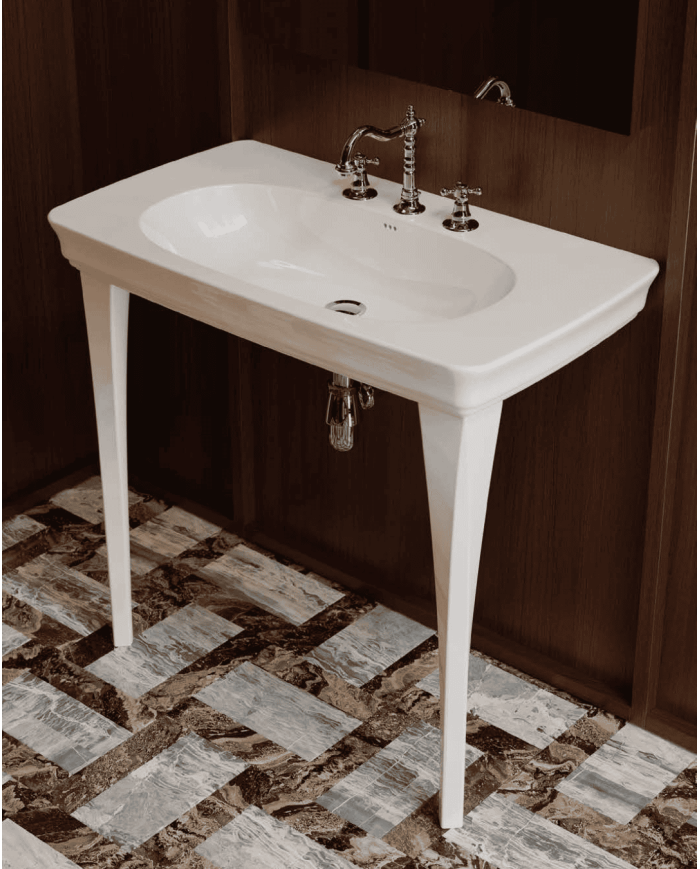 copy of Lavabo avec colonne Civitas - The.artceram